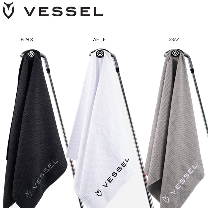 VESSEL TW0221 Magnetic Golf Towel2023 ベゼル マグネティック タオル