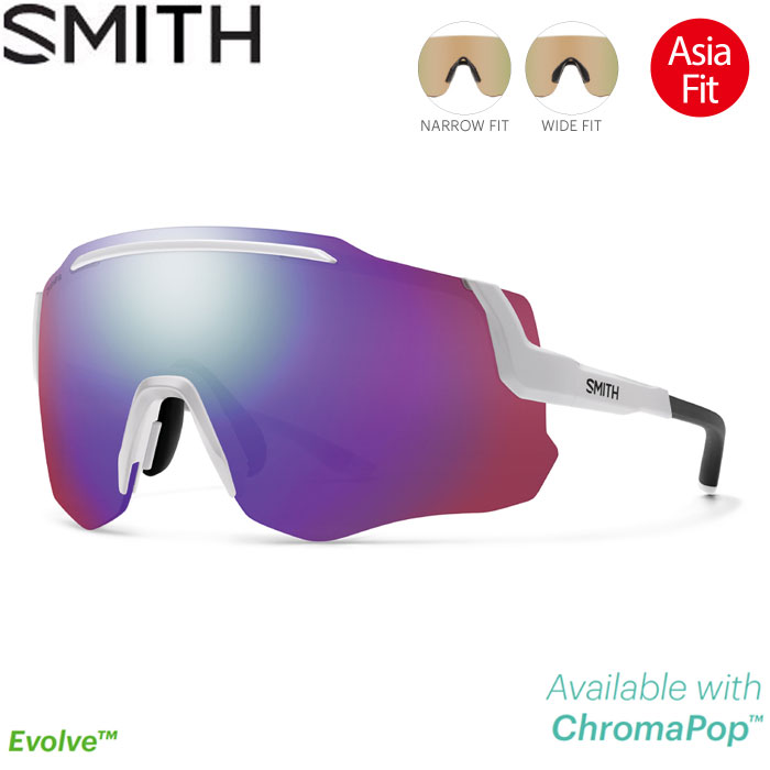 SMITH Momentum White（CP Violet Mirror）日本正規品 スミス  アジアンフィット