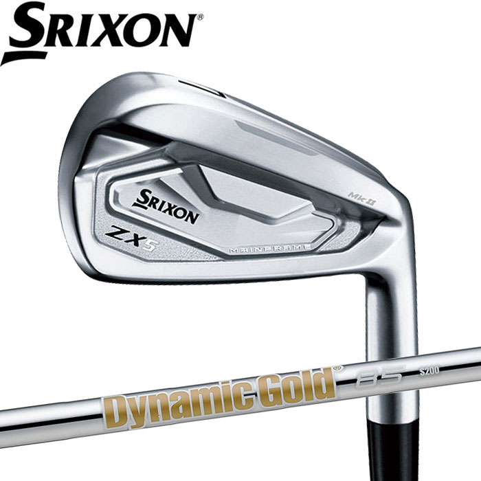 【山下美夢有プロ仕様特注カスタム】SRIXON ZX5 Mk2 5-P スリクソン  アイアン 5-PWセット Dynamic Gold 85 S200装着モデル 日本仕様 SRIXON