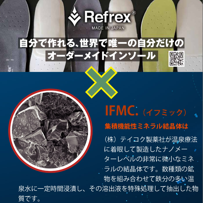 Refrex IFMC Sport 機能性インソール リフレックス イフミック