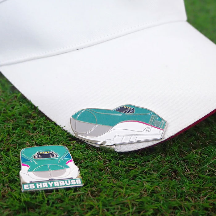 新幹線 ゴルフマーカー （クリップタイプ）E5系はやぶさ SKSM003