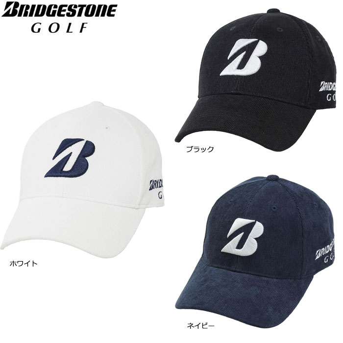 BRIDGESTONE GOLF CPWG34 ブリヂストンゴルフ メンズゴルフ 23AW コーデュロイキャップ 日本仕様