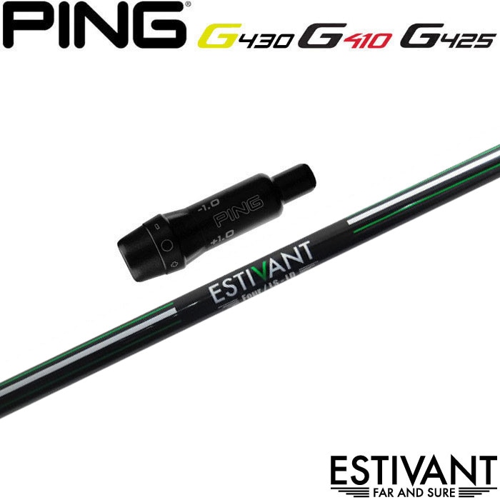 ピンG430/G425/G410用OEMスリーブ付シャフト デザインでフェード・ドローを打ち分けるシャフト ESTIVANT Four エスティバン フォア