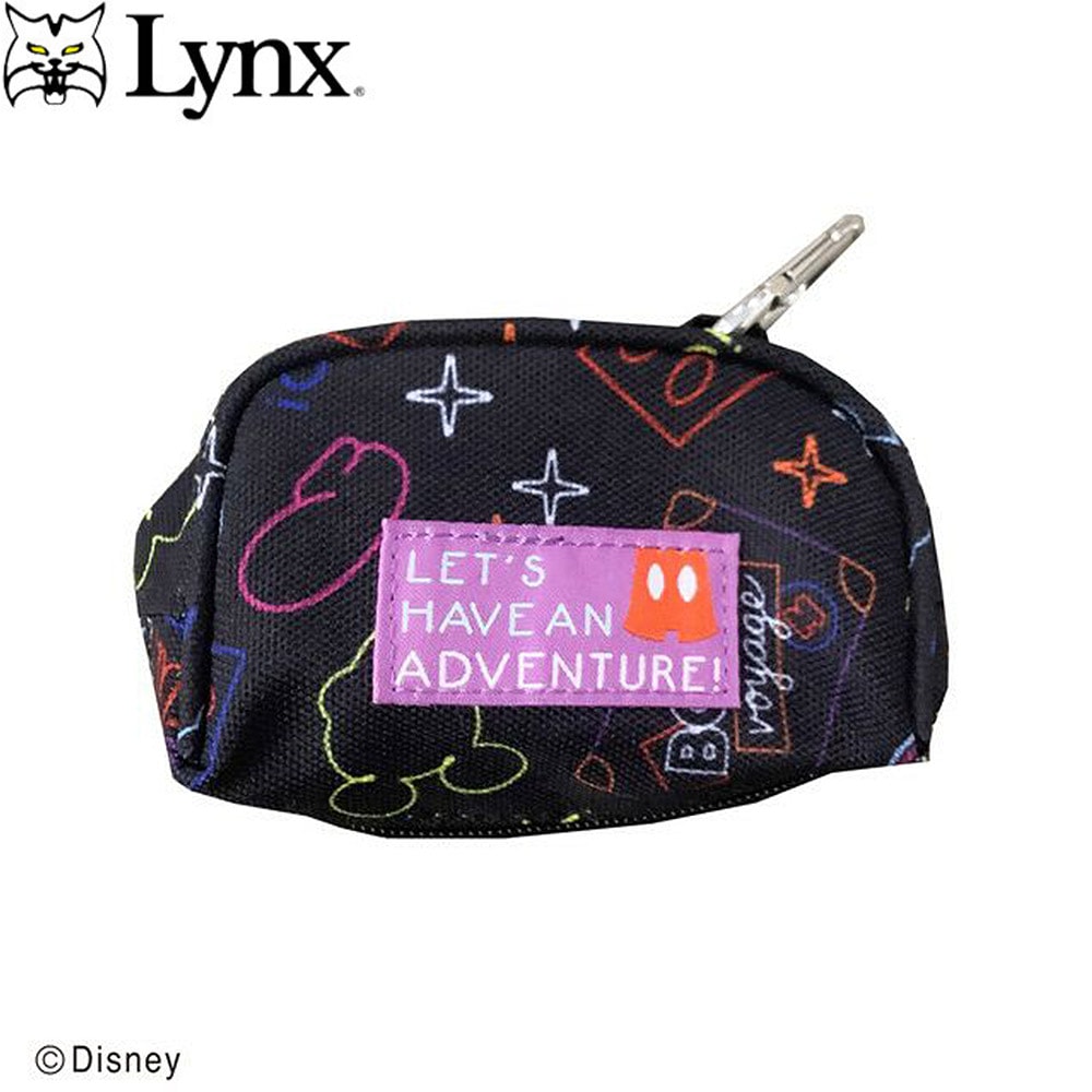 Lynx リンクス キャラクター コンパクトポーチ(ミッキー/リトル