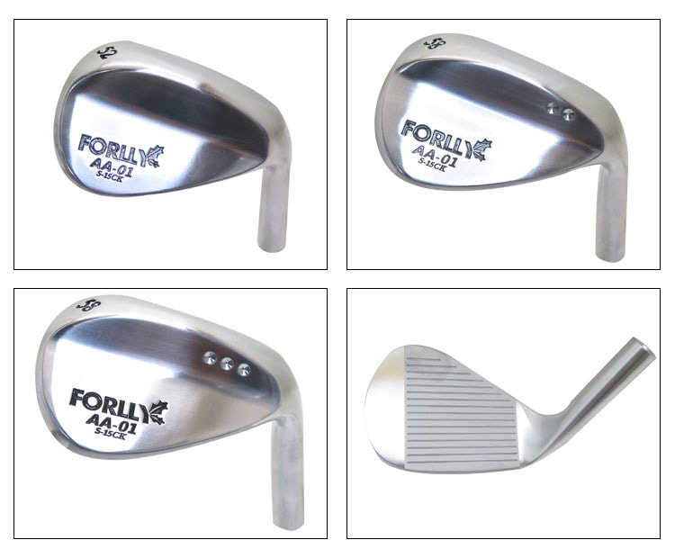 ヘッド単体】FORLLY フォーリー ウェッジ ノーメッキ AA-01 市川の職人