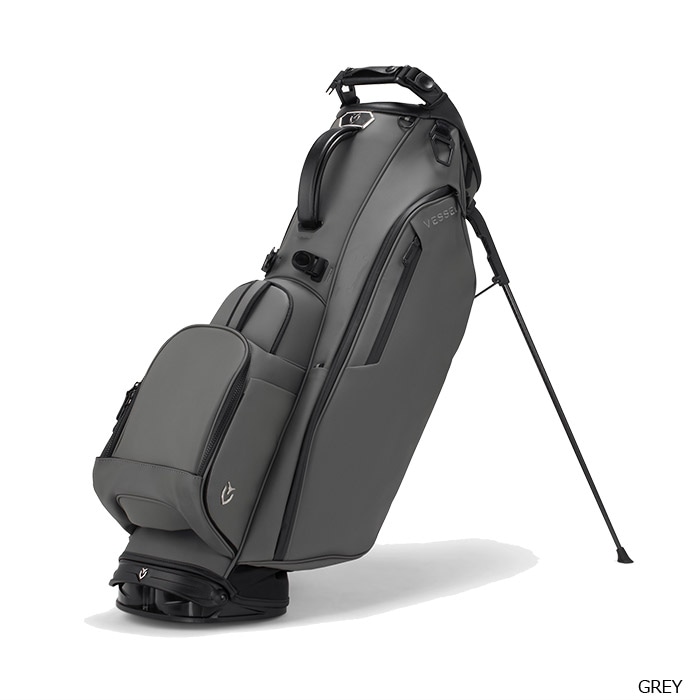 VESSEL グレー キャディバッグ　プレイヤー3.8 ベゼル プレイヤー 4.0 スタンド キャディバッグ 日本正規品