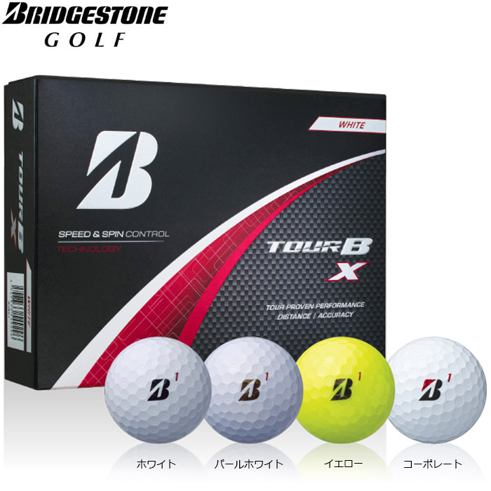 2024年モデル ブリヂストン TOUR B X ツアーB 日本仕様 1ダース 12球入り