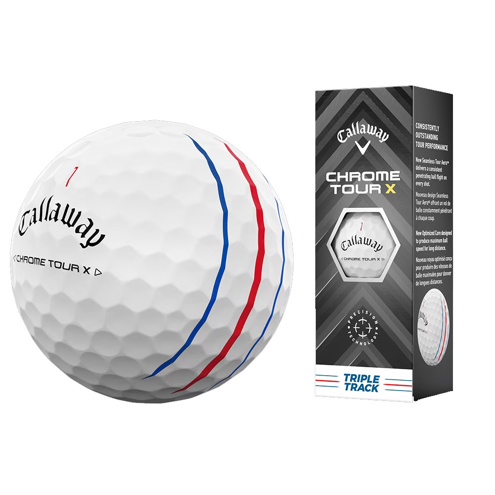 キャロウェイ CHROME TOUR X トリプル・トラック ボール 2024 ホワイト