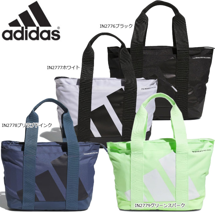 adidas IKC88 アディダス ボールドロゴ ラウンドトートバッグ