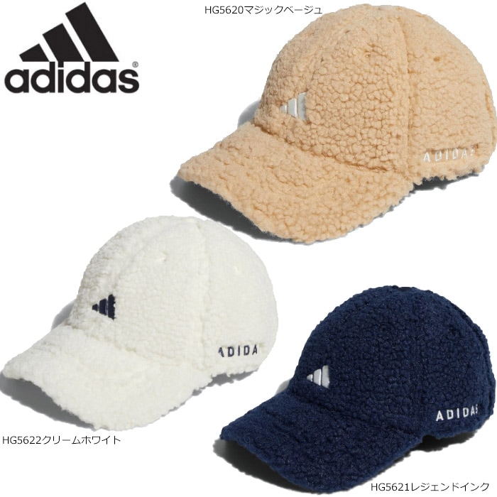 adidas DP252 アディダスゴルフ レディースゴルフ フリースボア ウォームキャップ 日本仕様