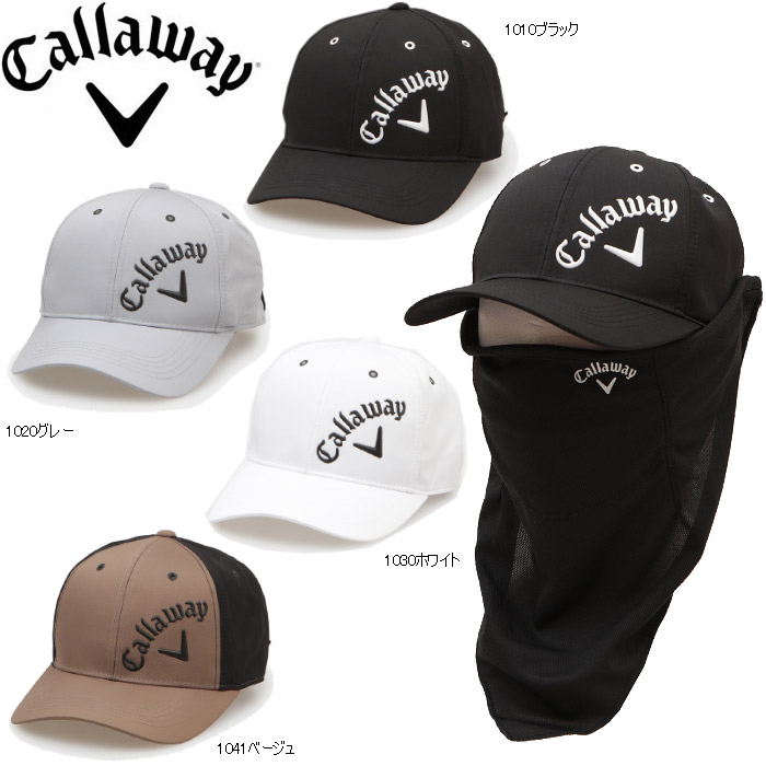 Callaway C22191101 キャロウェイ フェイスカバー付きキャップ 日本仕様