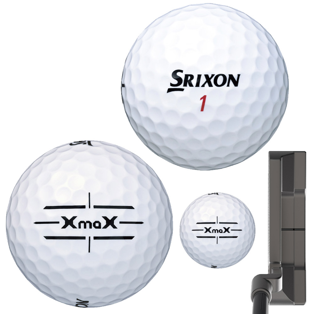 スリクソン XmaX SRIXON エックスマックス 1ダース12球入り ゴルフ