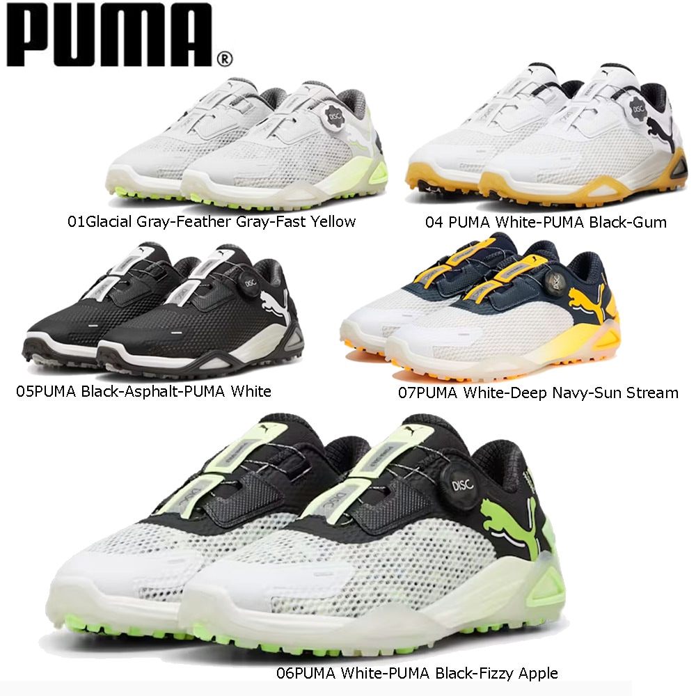 PUMA 310219 メンズ ゴルフ シャドウキャット ニトロ ディスク スパイクレスシューズ 日本仕様