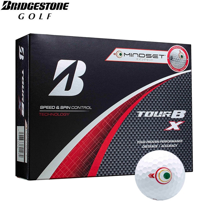2024年モデル ブリヂストン TOUR B X ツアーB マインド セット 日本仕様 1ダース 12球入り