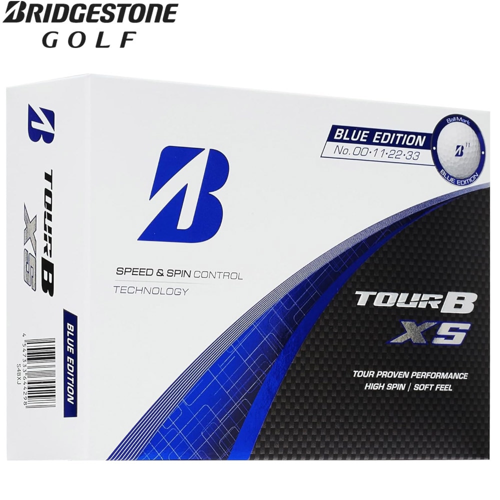 ブリヂストン TOUR B XS 2024 ブルーエディション ツアーB 日本仕様 1ダース 12球入り