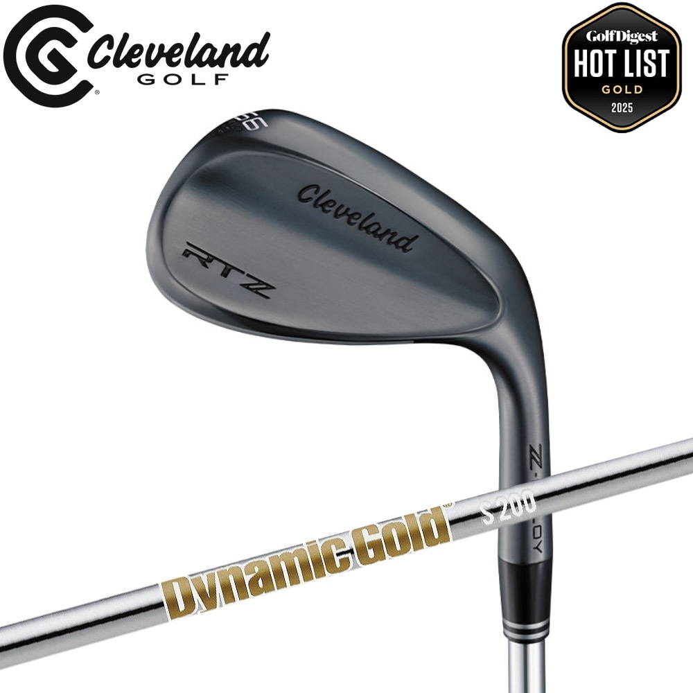 Cleveland Golf クリーブランド RTZ ブラックサテン ウエッジ DGS200装着モデル 日本仕様 Z-ALLOY