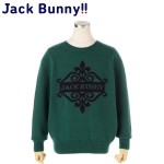 【大特価80%OFF】Jack Bunny!!（ジャックバニー） 天竺 クルーネックニット プルオーバー (JUNIOR) 264-0270143 