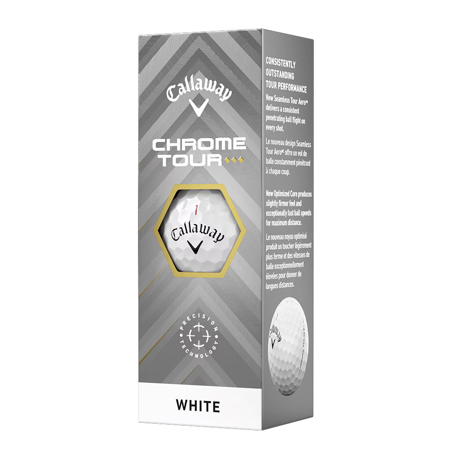 キャロウェイ クロム ツアー トリプルダイヤ ボール 2025 ホワイト 1
