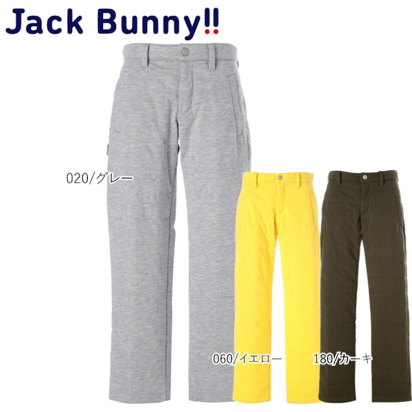 【大特価80%OFF】Jack Bunny!!（ジャックバニー） サーモライト ラミネート天竺 中綿 パンツ(JUNIOR) 264-9236113