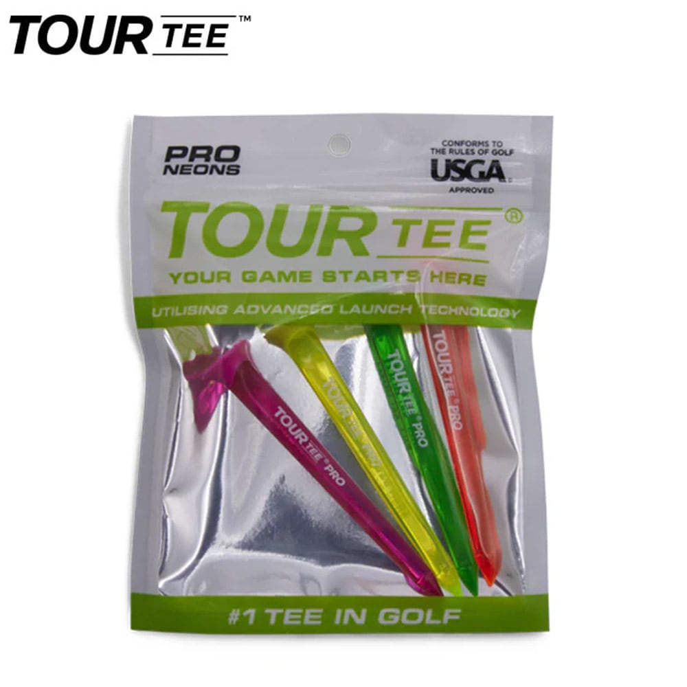 TOUR TEE PRO NEONS ツアーティー プロ ネオン T-489(590) 4本入り