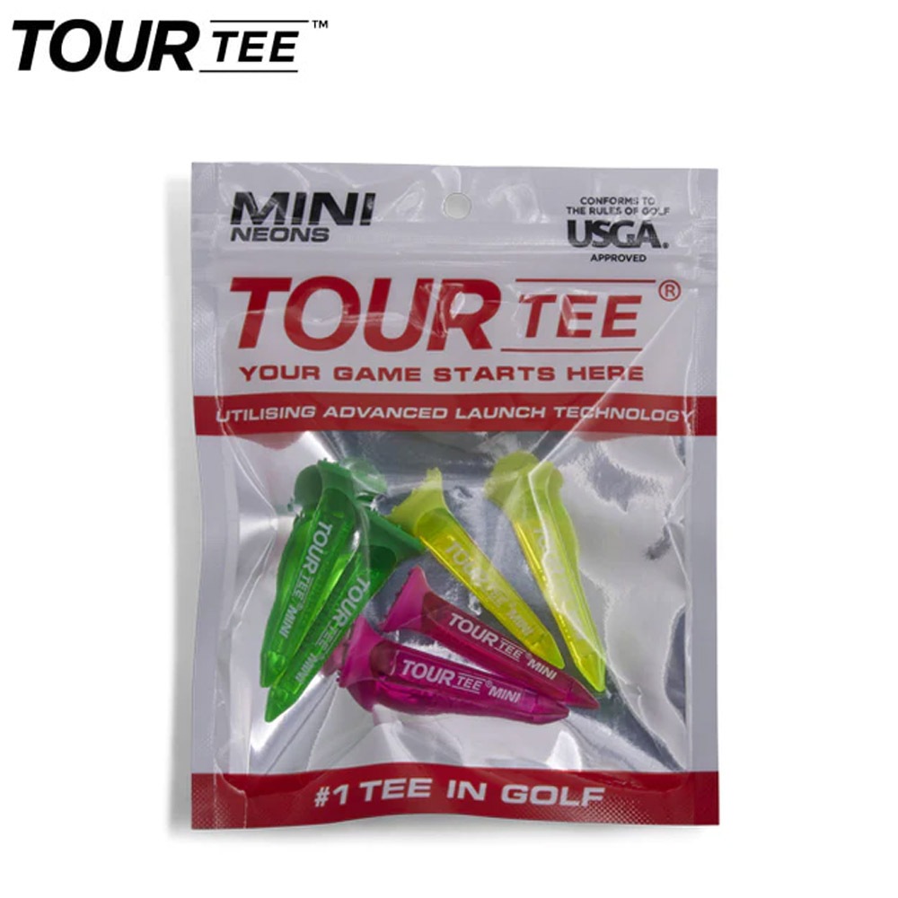 TOUR TEE MINI NEONS ツアーティー ミニ ネオン T-491(590) 6本入り