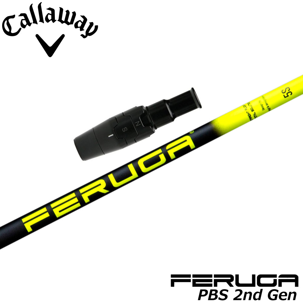 キャロウェイUS純正スリーブ付シャフト フェルガ Feruga PBS High Launch Wood Shaft 2nd Gen