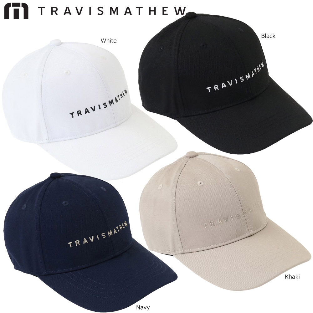 トラヴィスマシュー 7AL943 ベーシックロゴ キャップ TravisMathew
