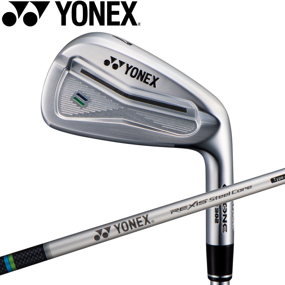 ヨネックス　CB302 5-P REXIS スチールコア　タイプL 110S YONEX EZONE CB302アイアン REXIS Steel Core Type L/110S装着モデル 5