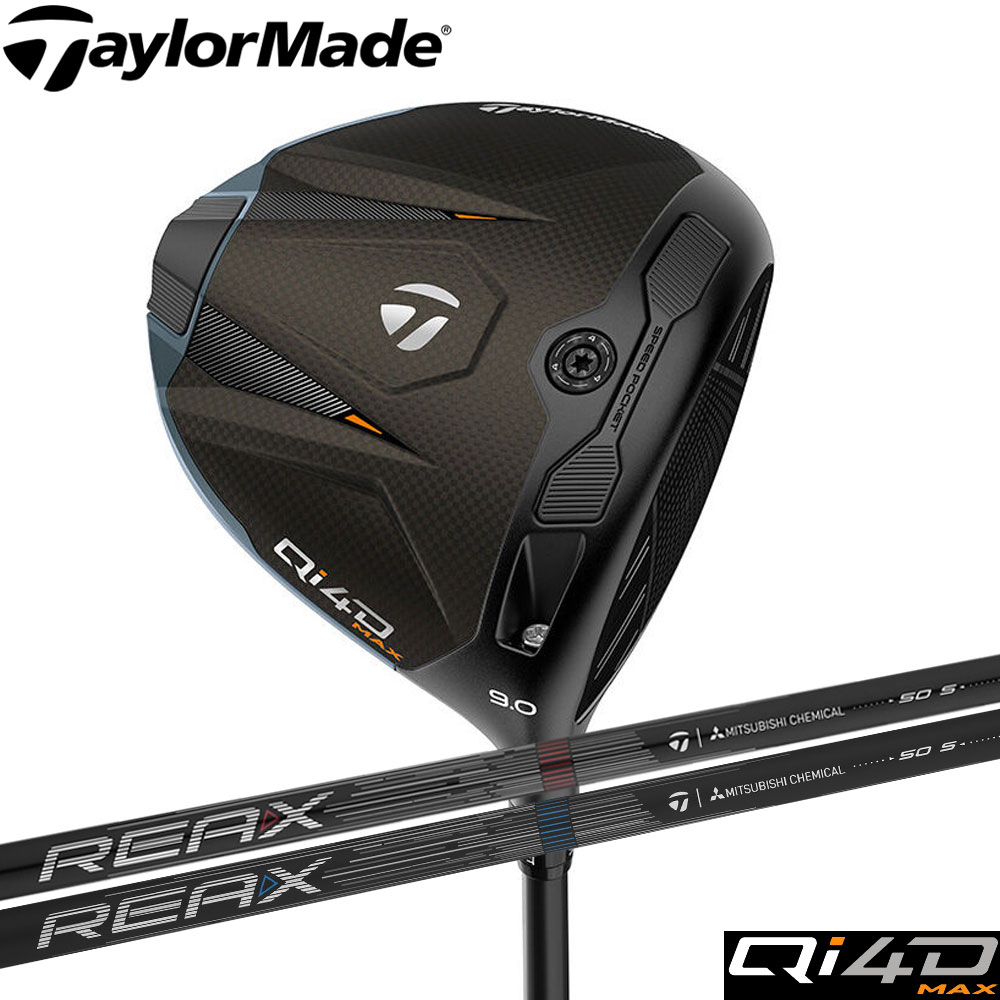 Taylormade Qi4D MAX Driver テーラーメイド Qi4D マックス ドライバー ゴルフクラブ