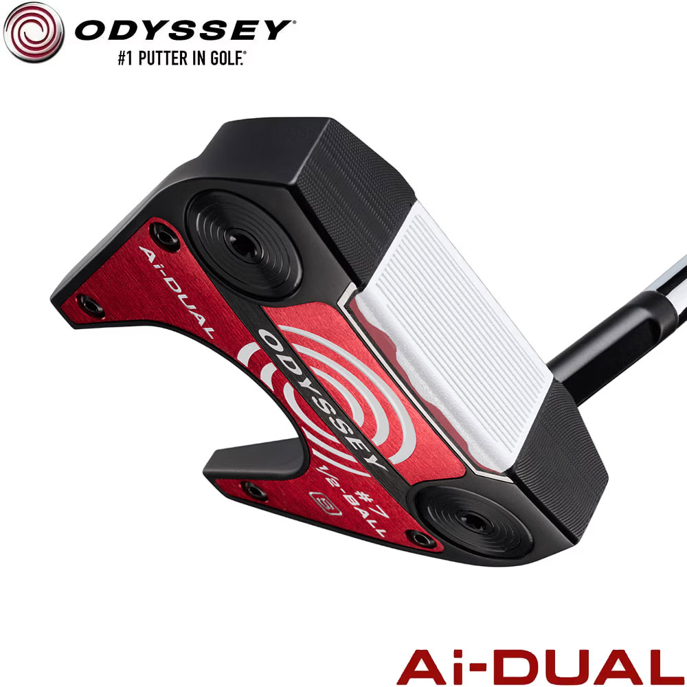 数量限定】ODYSSEY Ai-DUAL 1/2-BALL #7 Sパター オデッセイ エーアイ