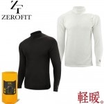2021年モデル ZERO FIT HEATRUB LIGHT モックネック ヒートラブライト 抗菌防臭モデル ゼロフィット ヒートラブ モックネックシャツ
