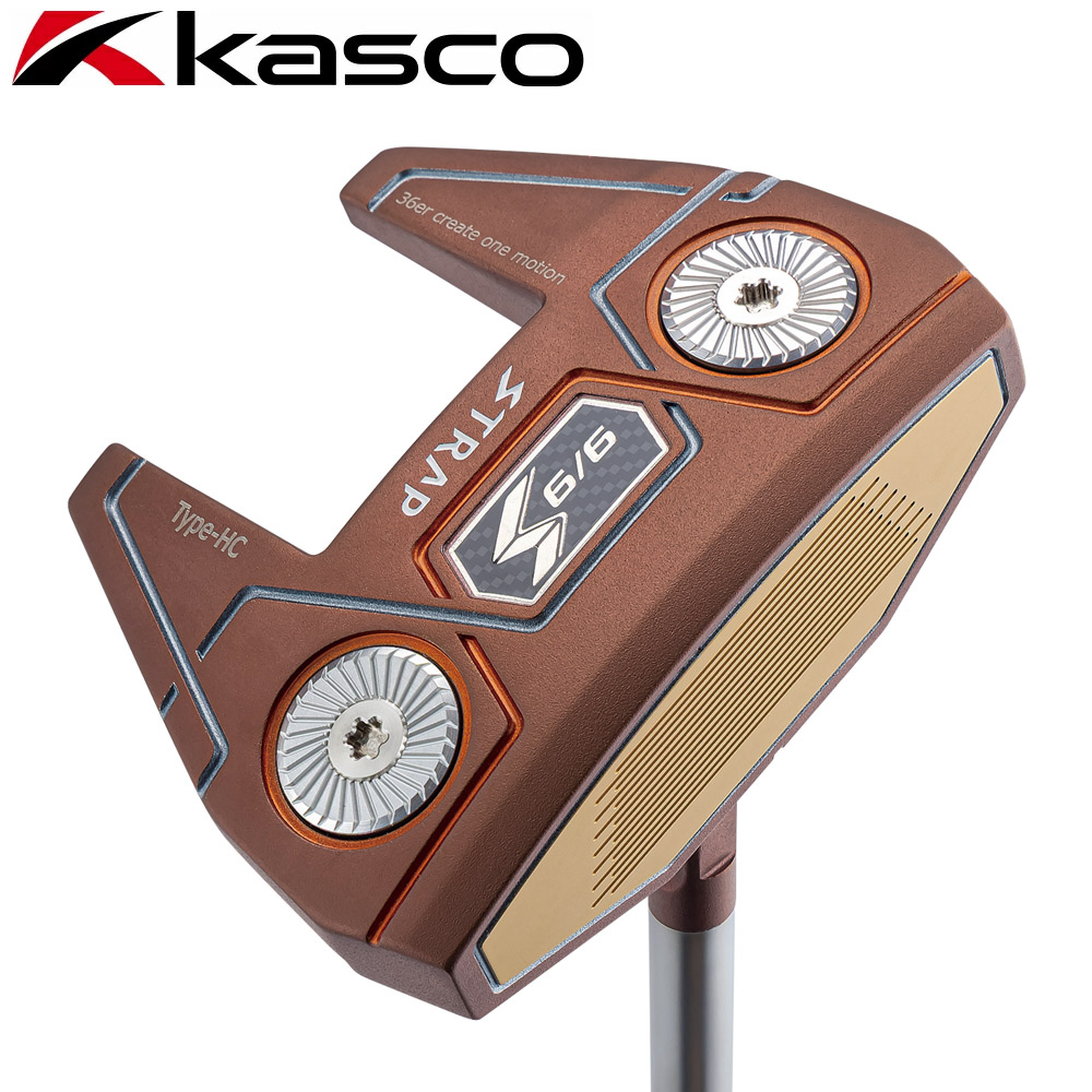 Kasco 9/9 STRAP-PUTTER Type-HC キャスコ ストラップパター タイプHC 36インチ 安定を生むセミ中尺 ネオマレット