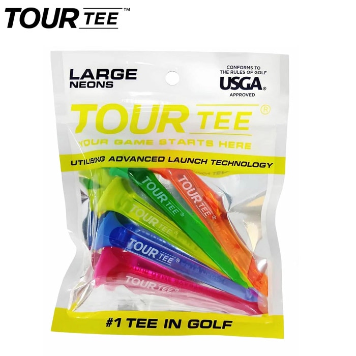 T-495 ライト ツアーティー ラージ ネオン TOUR TEE LARGE NEONS 5本入り