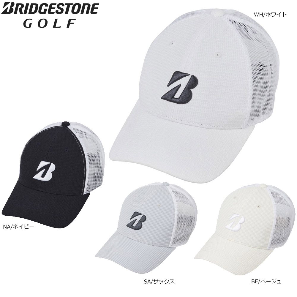 BRIDGESTONE GOLF CPS26F ブリヂストンゴルフ 26年春夏 クールバイタル ハーフメッシュキャップ 日本仕様