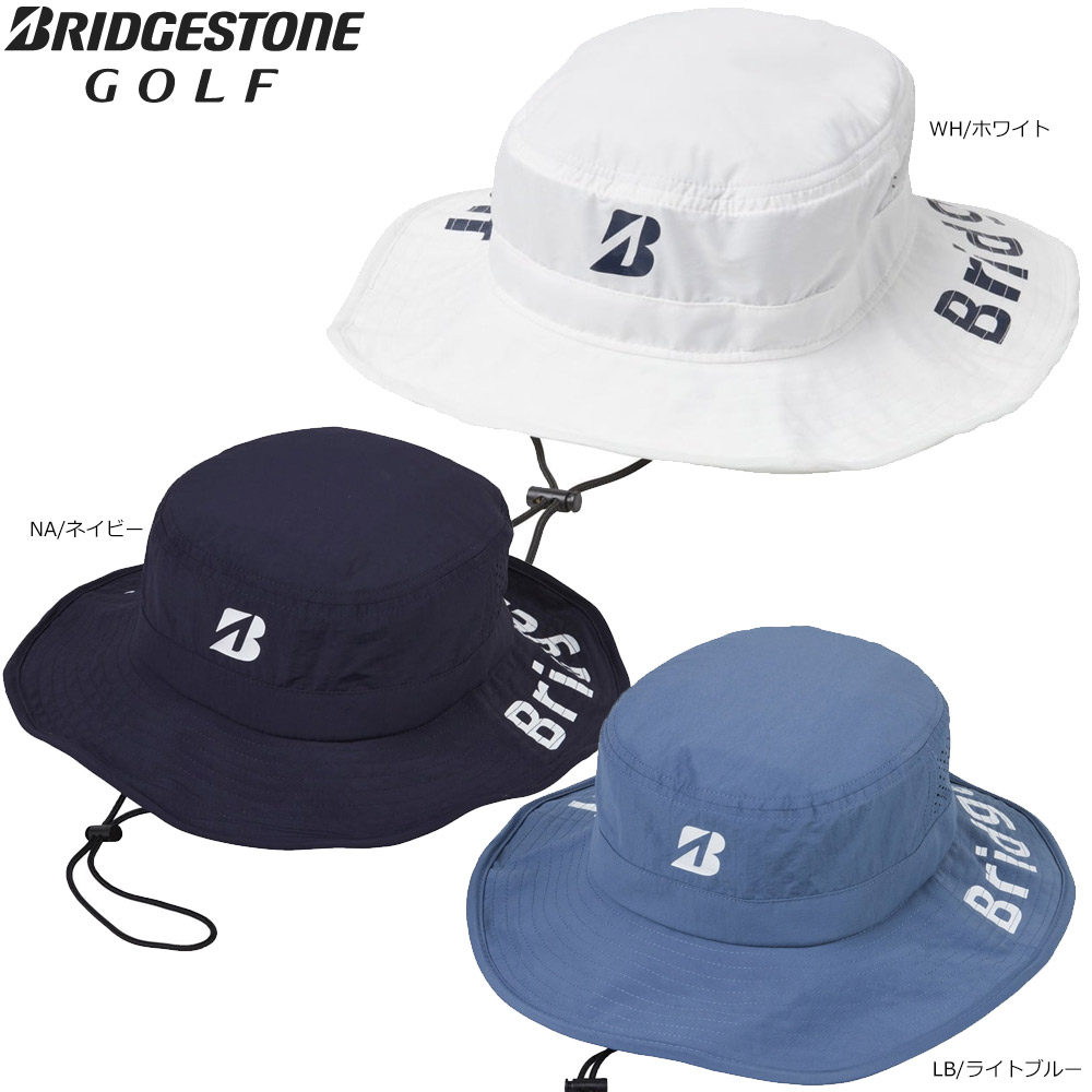 BRIDGESTONE GOLF HAS26A ブリヂストンゴルフ 26年春夏 クールバイタル 撥水保冷剤ポケット ハット 日本仕様
