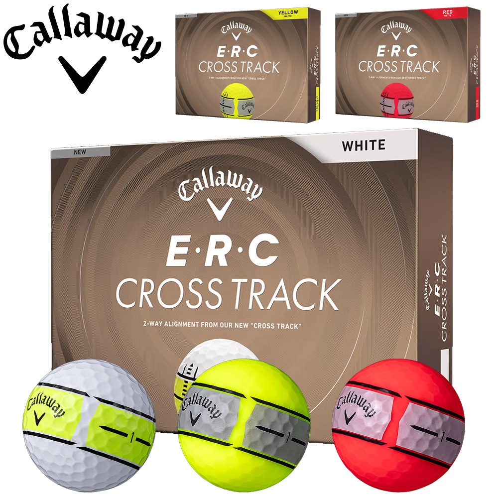 Callaway E・R・C CROSS TRACK ボール 1ダース キャロウェイ ERC