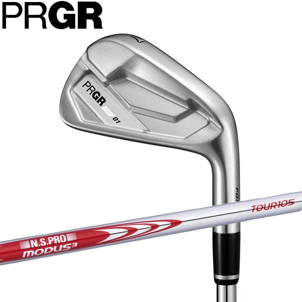 2026 PRGR 01 アイアン 6-PWセット N.S.PRO MODUS3 TOUR 105装着モデル 日本仕様 プロギア