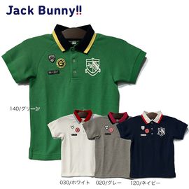 JACK BUNNY ！！ 藤子プロコラボ 刺繍ポロシャツ 大特価80%OFF】Jack Bunny!!（ジャックバニー） (JUNIOR) Policotto30
