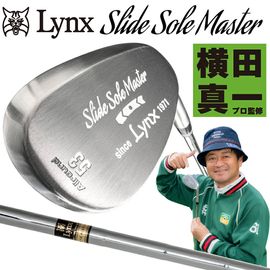 横田真一プロ監修　リンクス　スライドソールマスター　53°ウェッジ Lynx リンクス スライドソール マスター ウェッジ（オリジナルスチール