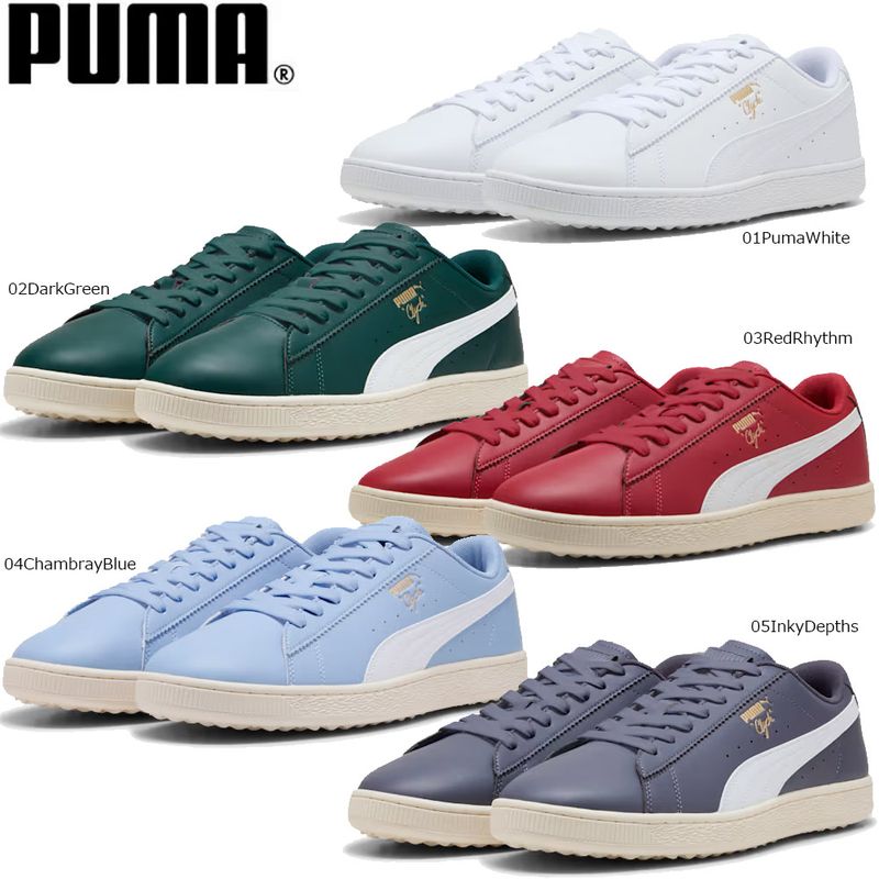 PUMA 313956 メンズ ゴルフ プーマ クライド スパイクレスシューズ 