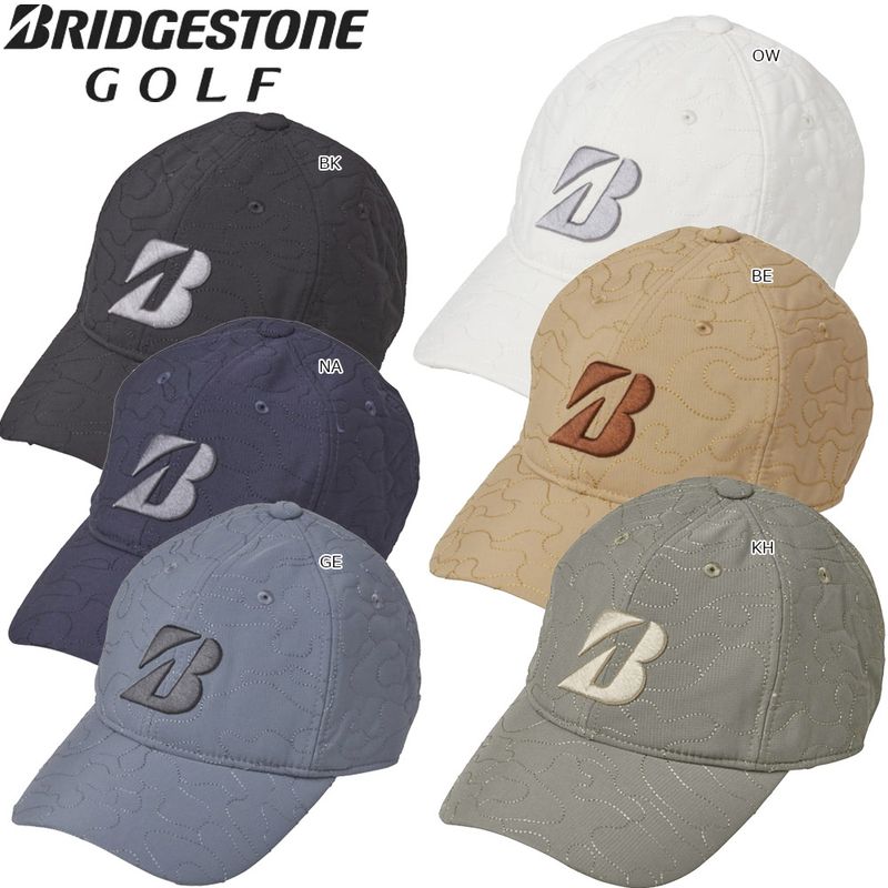 BRIDGESTONE GOLF CPW26C ブリヂストンゴルフ 中わたキルトキャップ 日本仕様 