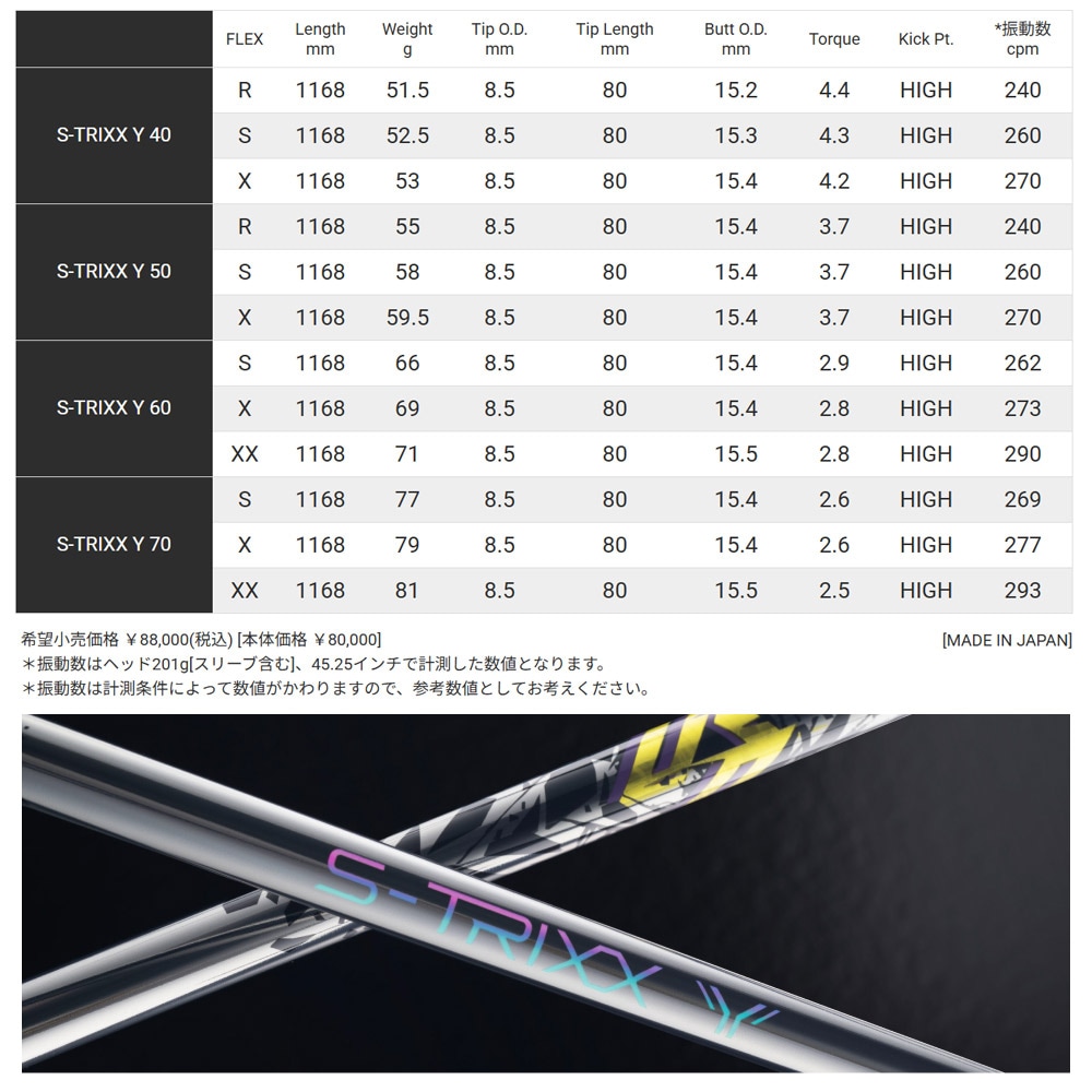 Gsh-1180TENSEI シャフト単品 flexS CKシリーズ スリーブ付 9/上旬発売予定】【クーポン発行中】キャロウェイ用OEMスリーブ付