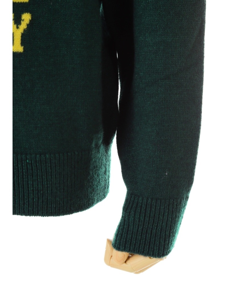 【大特価80%OFF】Jack Bunny!!（ジャックバニー） インターシャ クルーネックニット プルオーバー (JUNIOR)  264-9270047