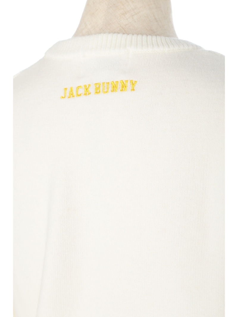 【大特価80%OFF】Jack Bunny!!（ジャックバニー） マウンテン柄 インターシャ クルーネック ニット プルオーバー(JUNIOR) 264-9270155 