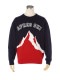 【大特価80%OFF】Jack Bunny!!（ジャックバニー） マウンテン柄 インターシャ クルーネック ニット プルオーバー(JUNIOR) 264-9270155 