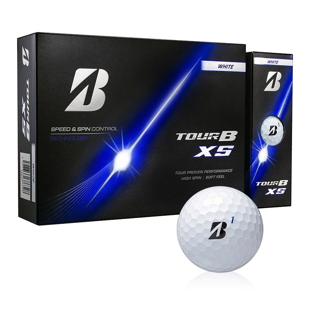 ヨッシィ　新品未使用 TOUR B XS ホワイト 2箱とX4箱 ブリヂストン TOUR B XS 2026 ツアーB 日本仕様 1ダース 12球入り