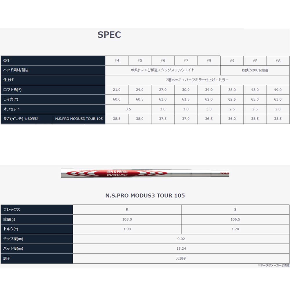 6-Pw/5本セット】HONMA T//WORLD Vx IRON ツアーワールド
