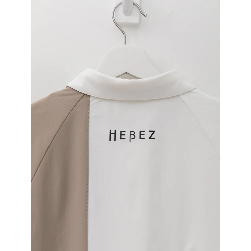 【50%OFF】HBBA-01-1 HEBEZ GOLF スライドカットモックネック ヘベズゴルフ ゴルフウェア 50%OFF】HBBA-01-1 HEBEZ GOLF スライドカットモックネック