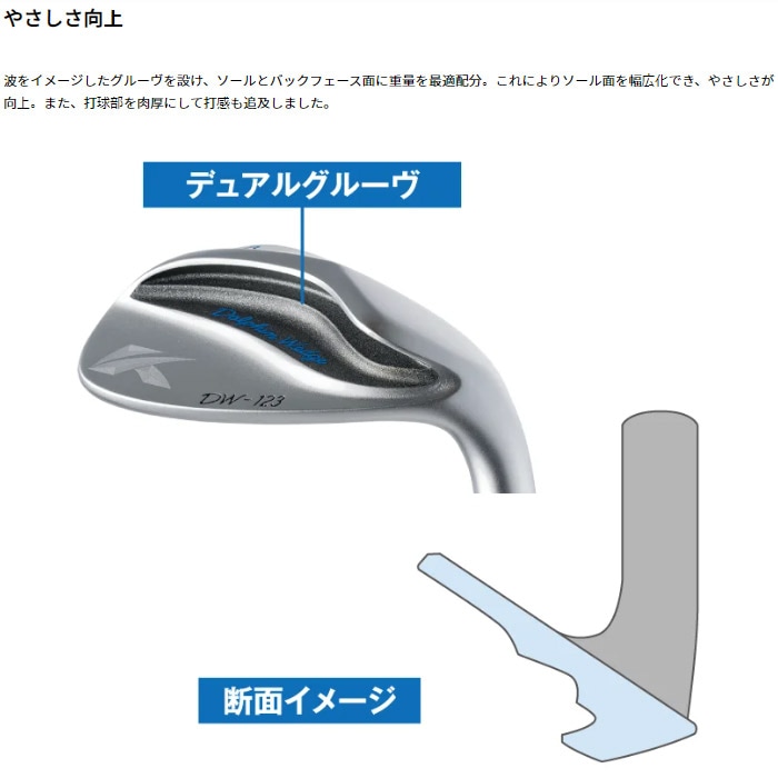 【ヘッド単体】Kasco DOLPHIN WEDGE DW-123 キャスコ ドルフィンウエッジ