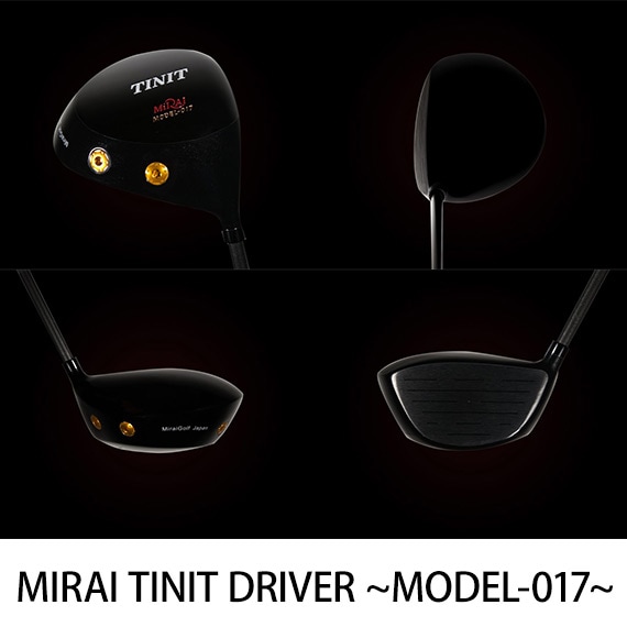 MIRAI GOLF TINIT DRIVER HEAD MODEL-017 日本仕様ミライゴルフ ティニット ドライバーヘッド※ヘッド単体販売不可